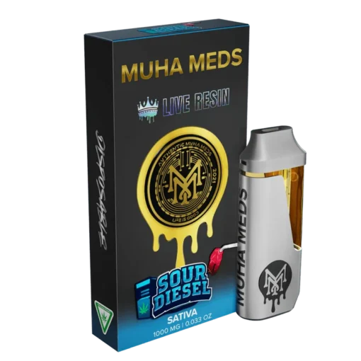 SOUR DIESEL | SATIVA 1000MG LIVE RESIN THC