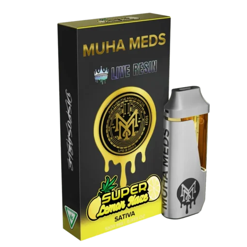 SUPER LEMON HAZE | SATIVA 1000MG LIVE RESIN THC